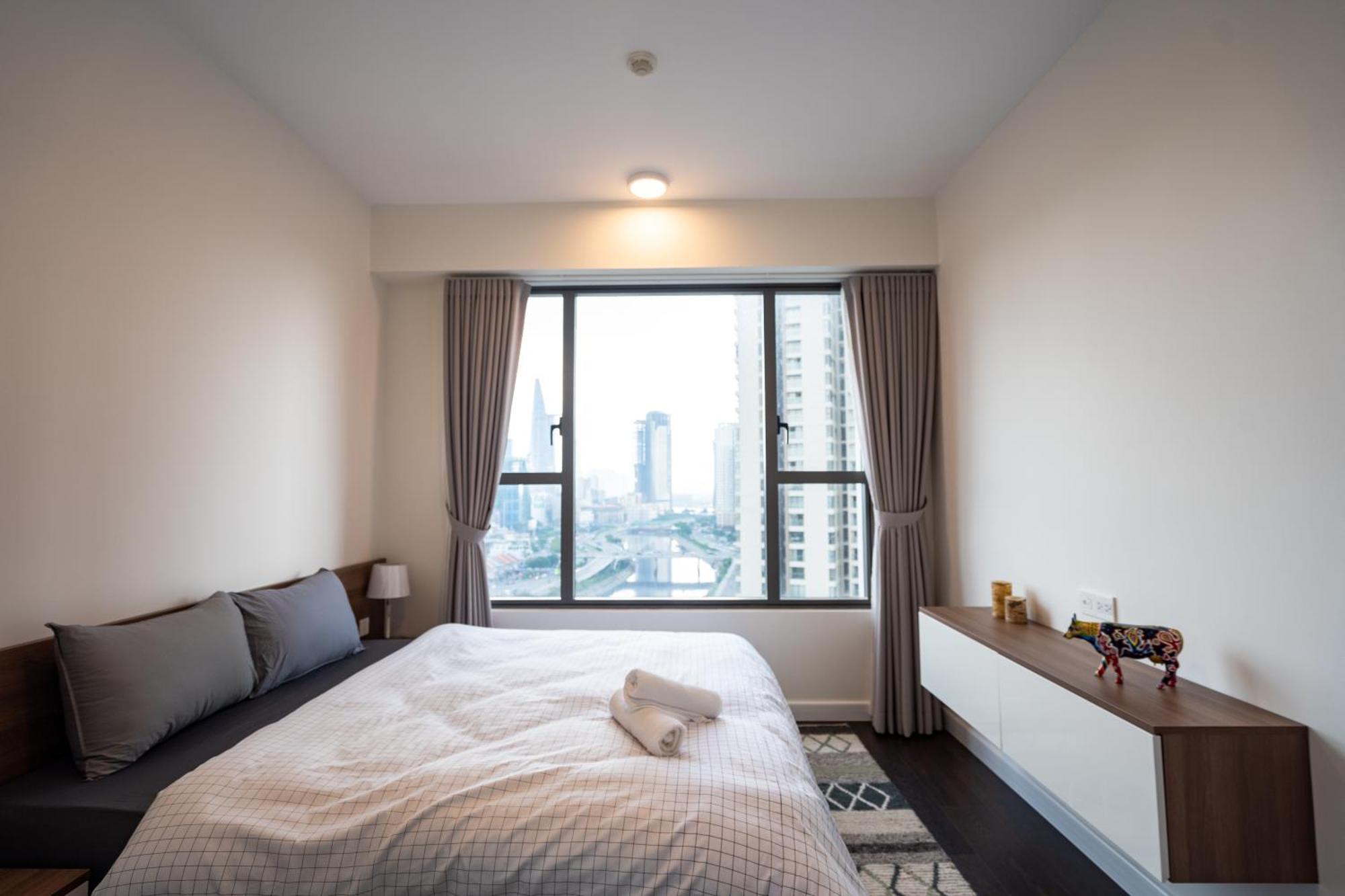 Central Business District Rivergate Apartment - Free Pickup & Pool Ho Či Minovo Město Exteriér fotografie