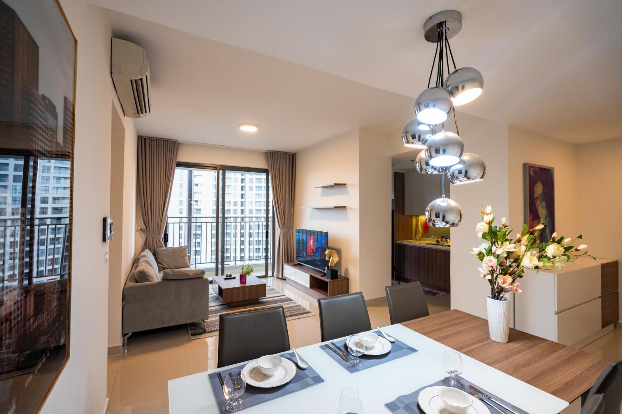 Central Business District Rivergate Apartment - Free Pickup & Pool Ho Či Minovo Město Exteriér fotografie