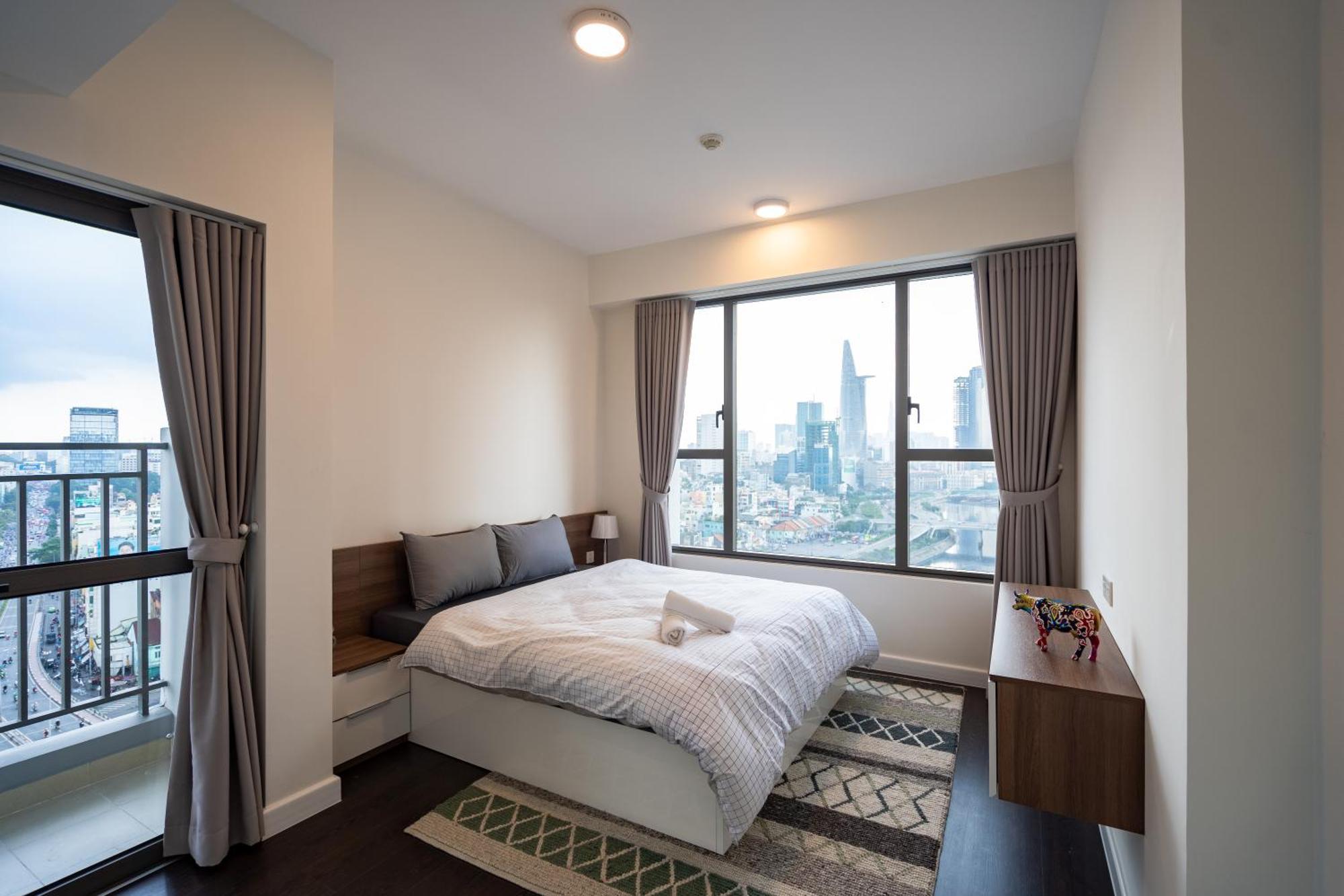Central Business District Rivergate Apartment - Free Pickup & Pool Ho Či Minovo Město Exteriér fotografie