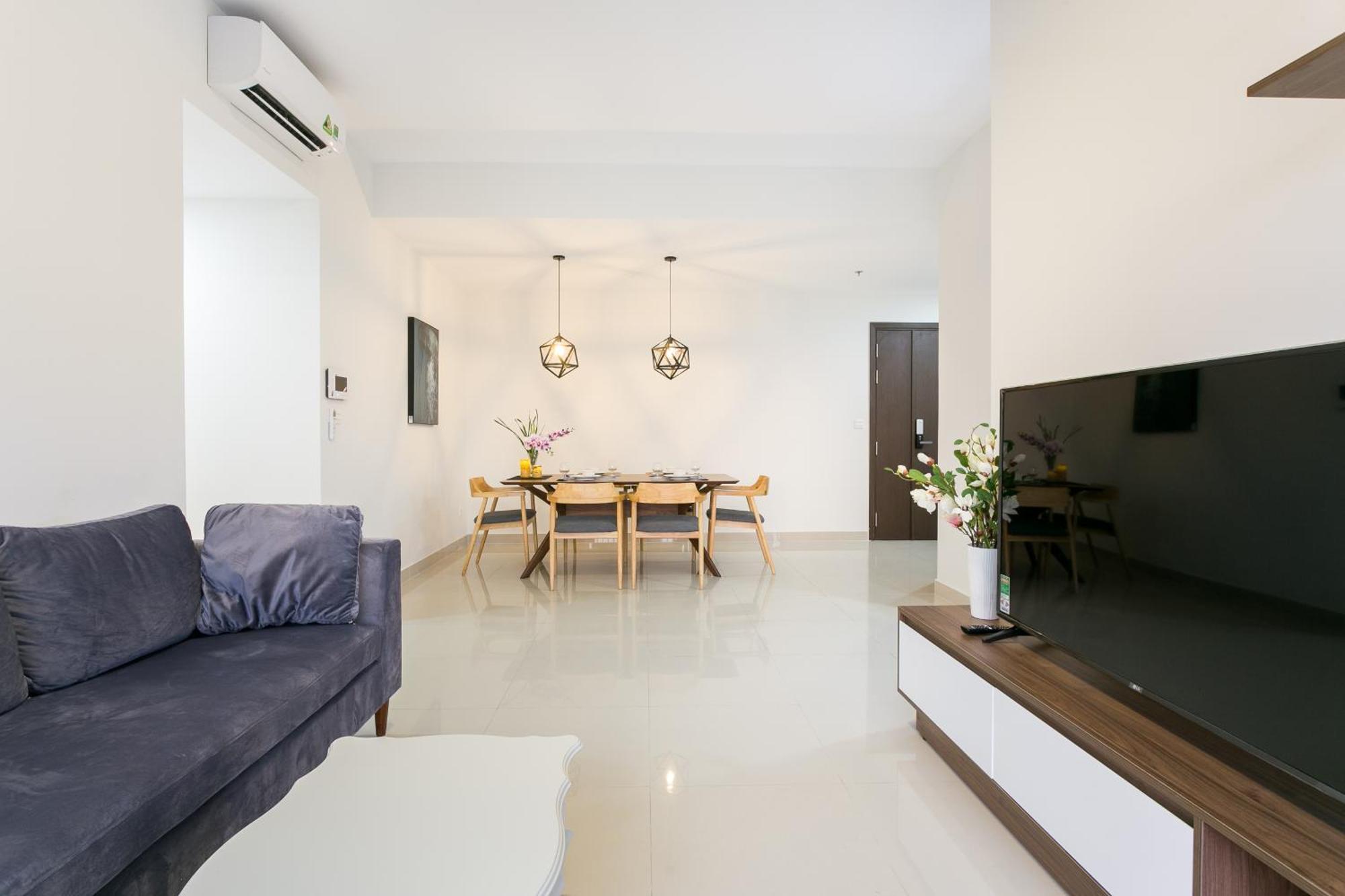 Central Business District Rivergate Apartment - Free Pickup & Pool Ho Či Minovo Město Exteriér fotografie