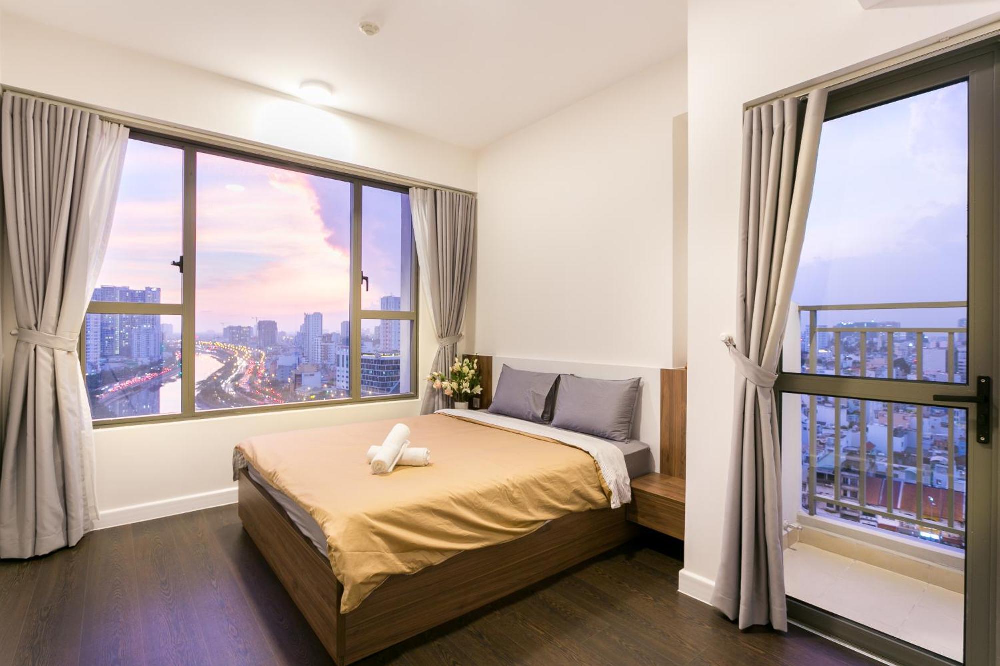 Central Business District Rivergate Apartment - Free Pickup & Pool Ho Či Minovo Město Exteriér fotografie