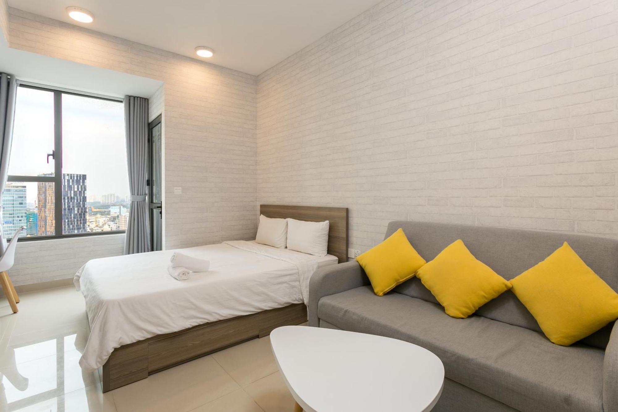 Central Business District Rivergate Apartment - Free Pickup & Pool Ho Či Minovo Město Exteriér fotografie
